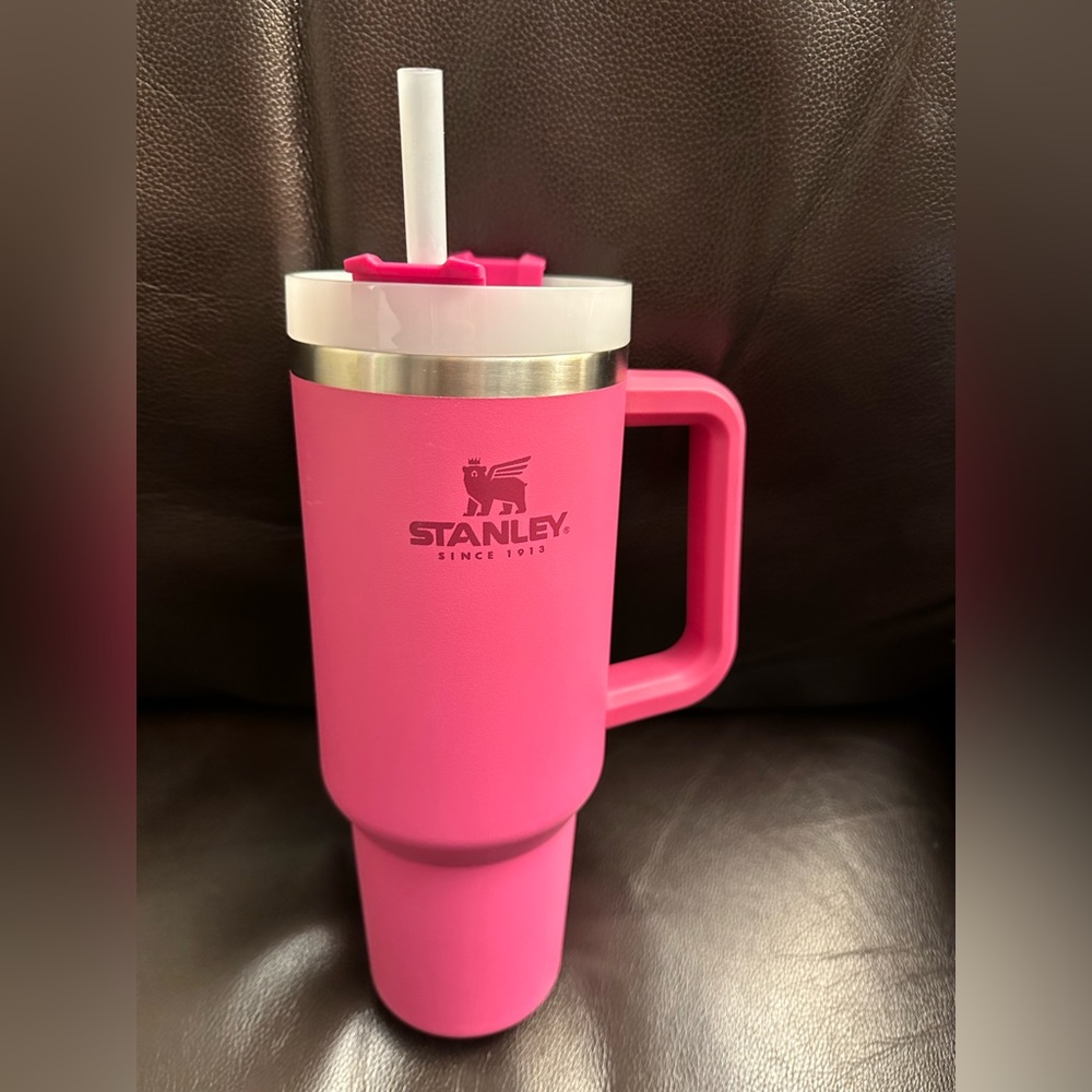 Barely used hot pink Stanley cup